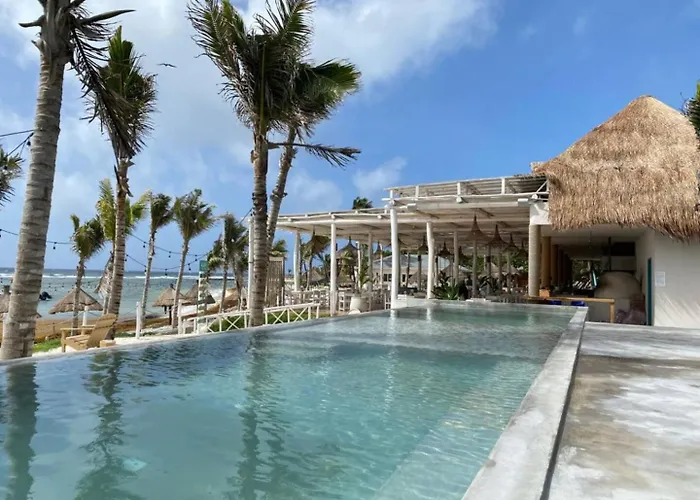 Departamento 6, Country Home, Con Muelle De Pesca, Club De Playa, Alberca, Cenote Y Campo De Golf, Contrata Day Pass Bahia Principe Apartamento