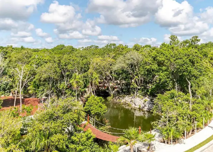 Departamento 6, Country Home, Con Muelle De Pesca, Club De Playa, Alberca, Cenote Y Campo De Golf, Contrata Day Pass Bahia Principe *