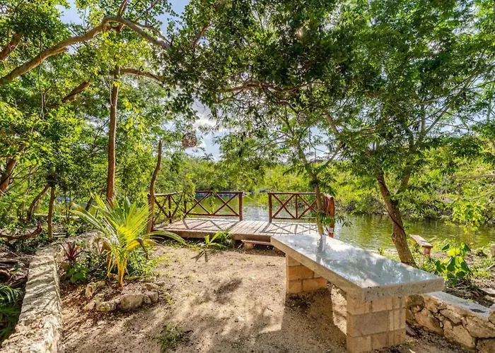 Departamento 6, Country Home, Con Muelle De Pesca, Club De Playa, Alberca, Cenote Y Campo De Golf, Contrata Day Pass Bahia Principe Tulum
