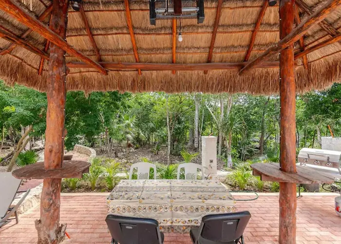 Apartamento Departamento 6, Country Home, Con Muelle De Pesca, Club De Playa, Alberca, Cenote Y Campo De Golf, Contrata Day Pass Bahia Principe *