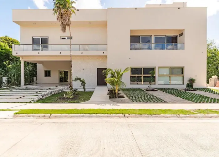 Apartamento Departamento 6, Country Home, Con Muelle De Pesca, Club De Playa, Alberca, Cenote Y Campo De Golf, Contrata Day Pass Bahia Principe Tulum