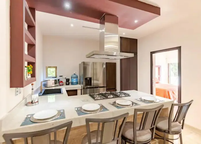 Departamento 6, Country Home, Con Muelle De Pesca, Club De Playa, Alberca, Cenote Y Campo De Golf, Contrata Day Pass Bahia Principe Tulum